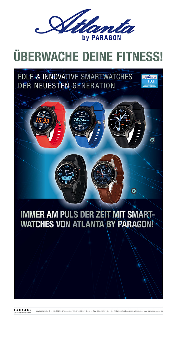 Neue Atlanta Smartwatches